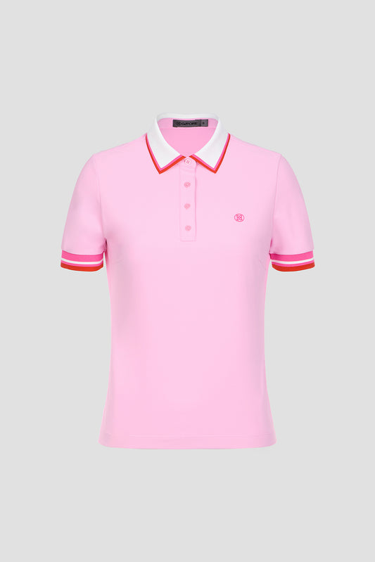 마이골프 / G/FORE 여성 폴로넥 반팔