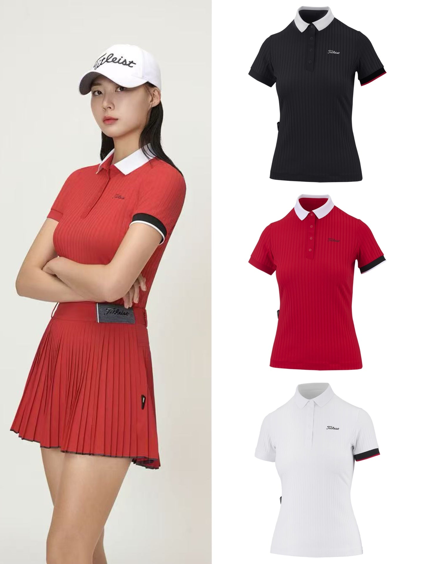 마이골프 / Titleist 여성 반팔