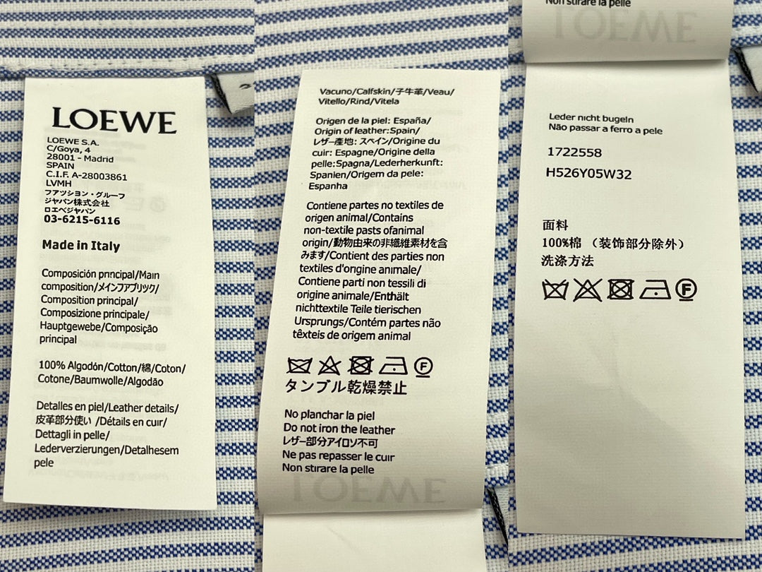 BVG / 로에베 남성 셔츠