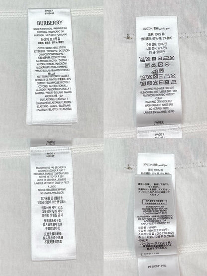 BVG / 버버리 남성 반팔 티셔츠
