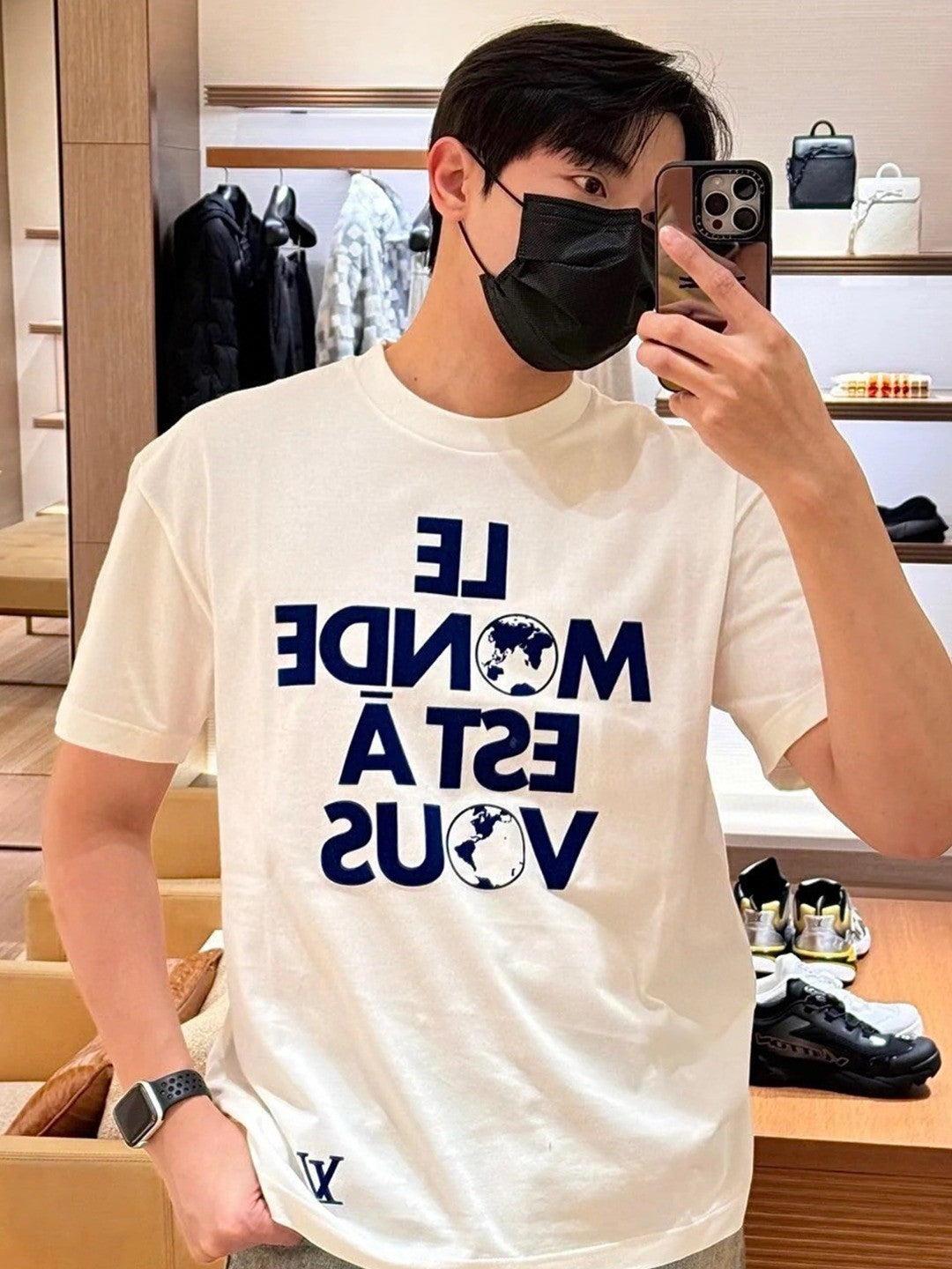 BVG / 루이비통 남성 반팔 티셔츠