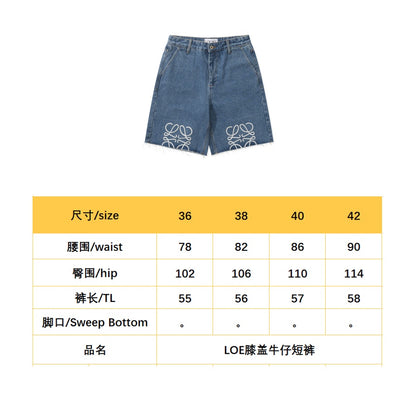 BVG / 로에베 남성 데님 반바지