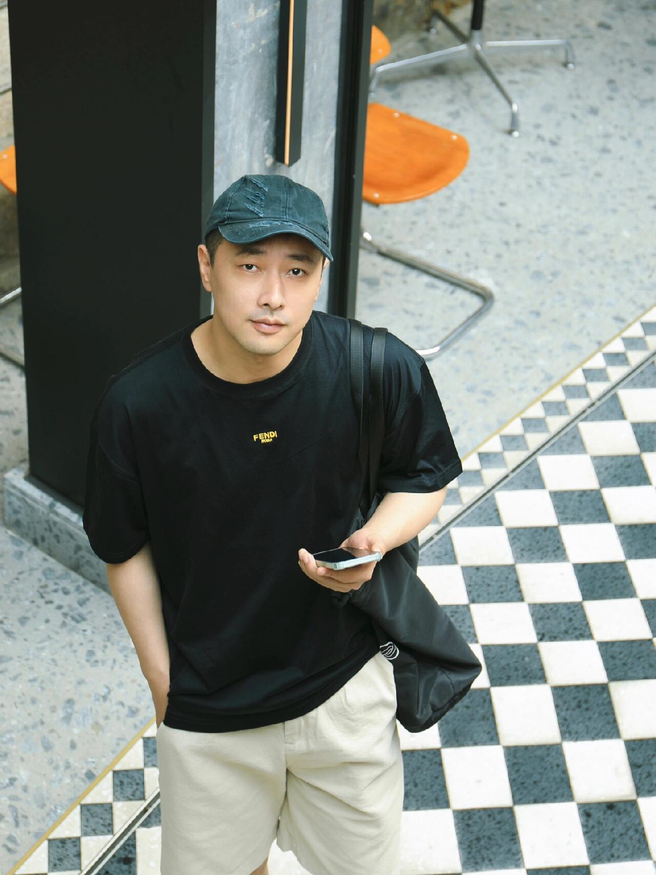 BVG / 펜디 남성 반팔 티셔츠