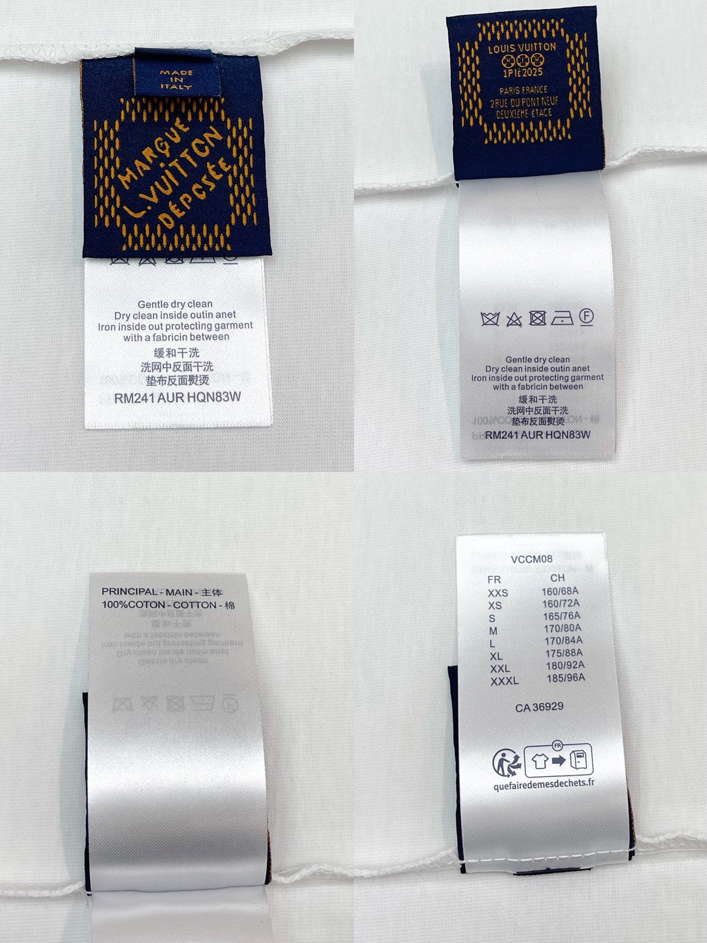 BVG / 루이비통 남성 반팔 티셔츠