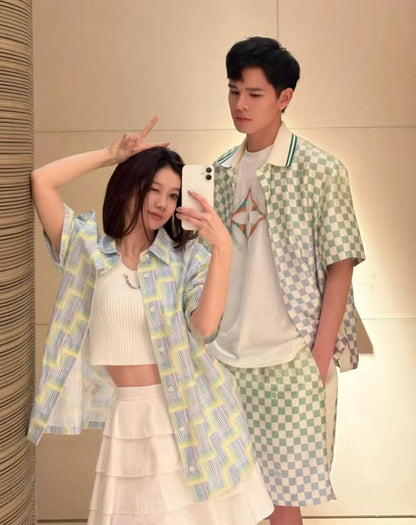 BVG / 루이비통 남성 반팔 셔츠