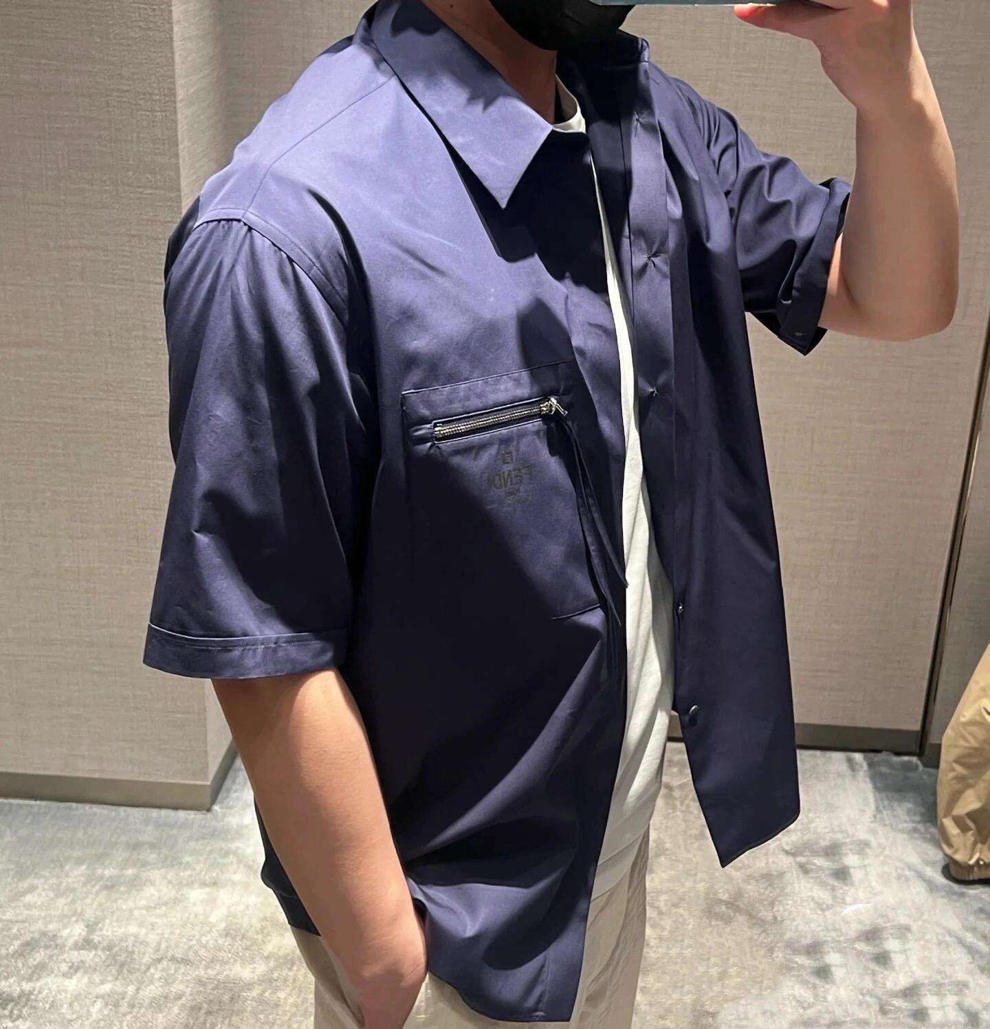 R공장 / 펜디 남성 반팔 셔츠