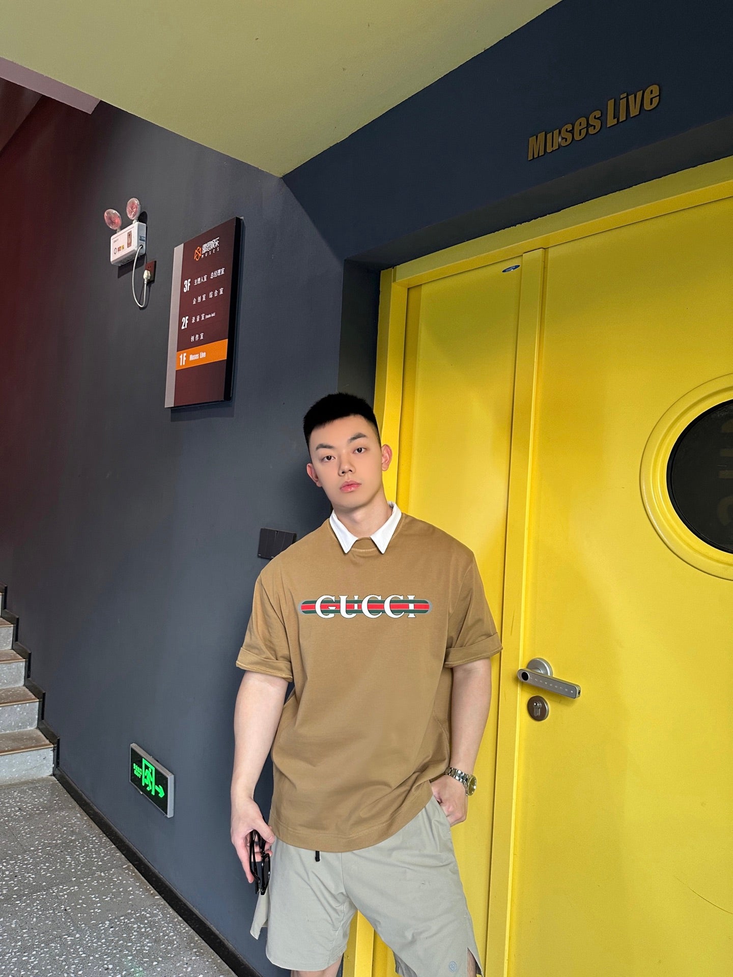 BVG / 구찌 남성 반팔 티셔츠