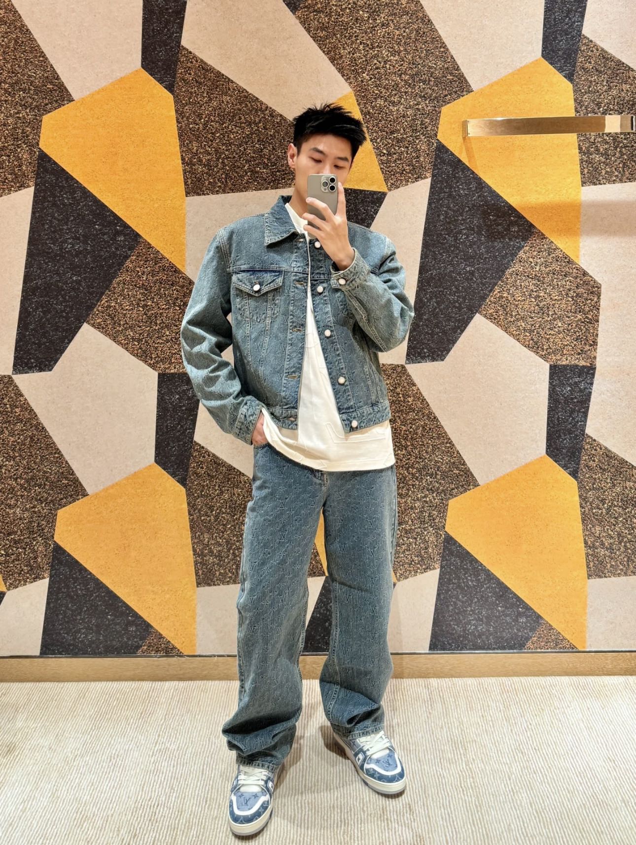 BVG / 루이비통 남성 청바지