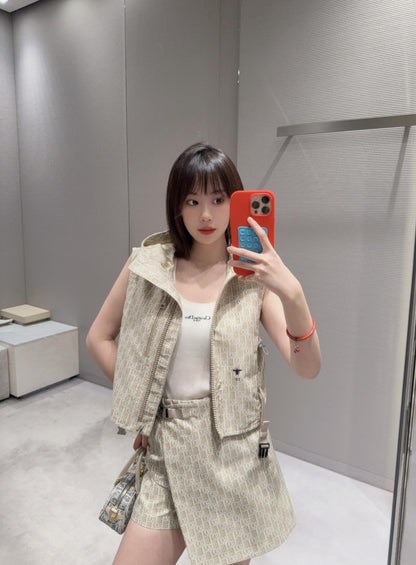 R공장 / 디올 여성 후드 조끼