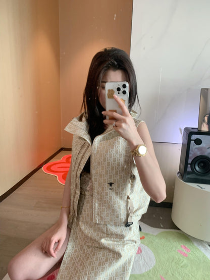 R공장 / 디올 여성 후드 조끼