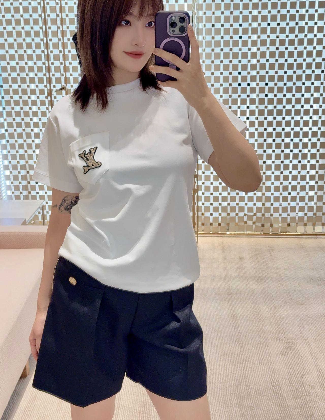 R공장 / 루이비통 여성 반팔 티셔츠