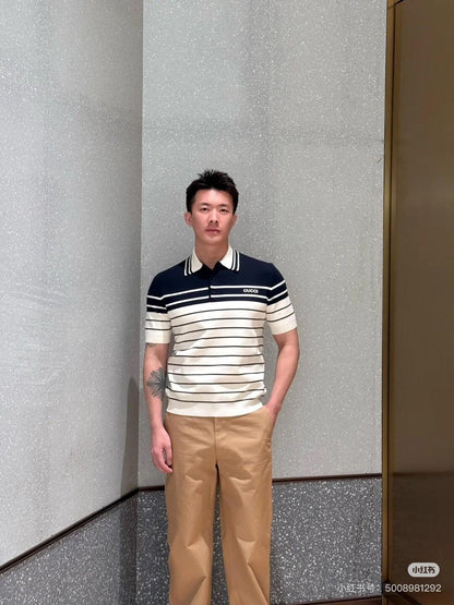 R공장 / 구찌 남성 폴로넥 반팔 셔츠