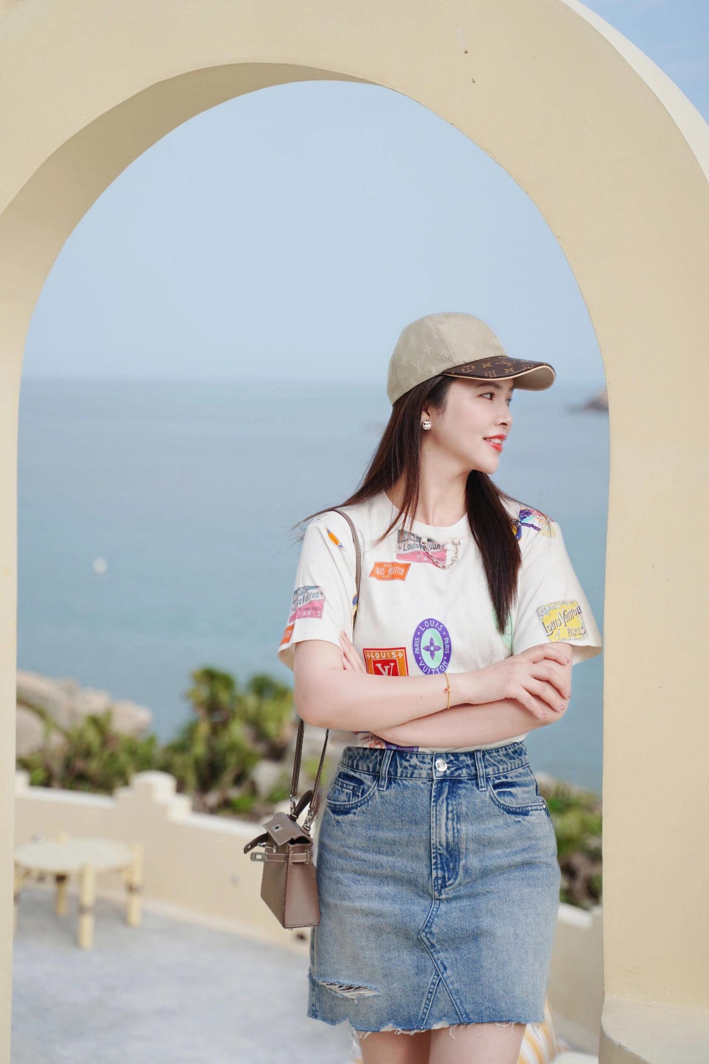 R공장 / 루이비통 여성 반팔 티셔츠
