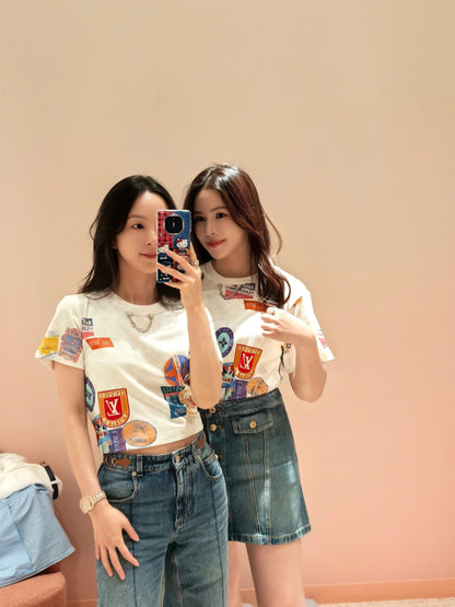 R공장 / 루이비통 여성 반팔 티셔츠