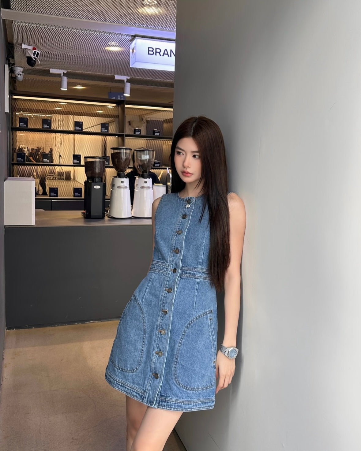 체인2호 / 루이비통 여성 데님 원피스