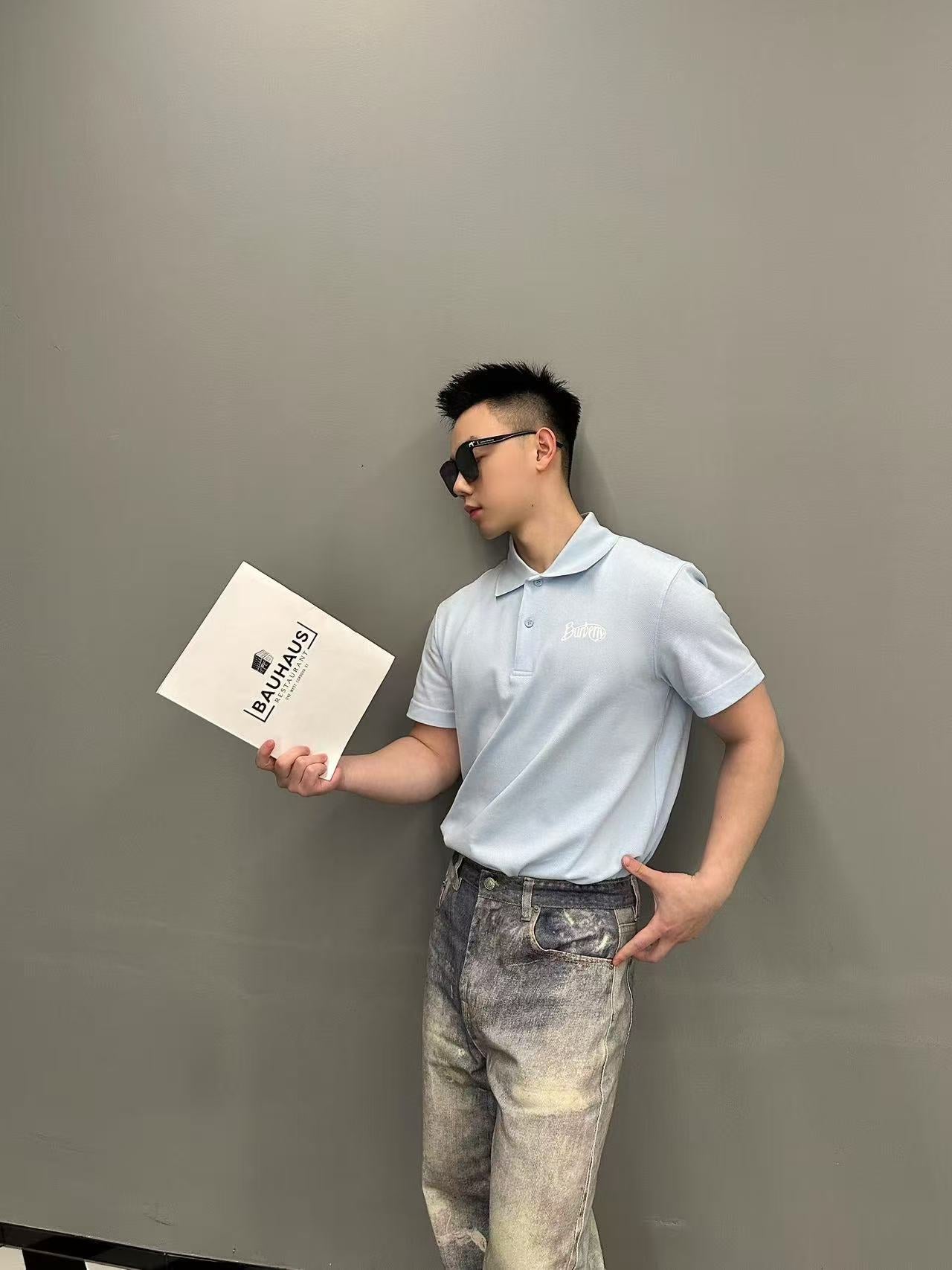 체인2호 / 버버리 남성 반팔 셔츠