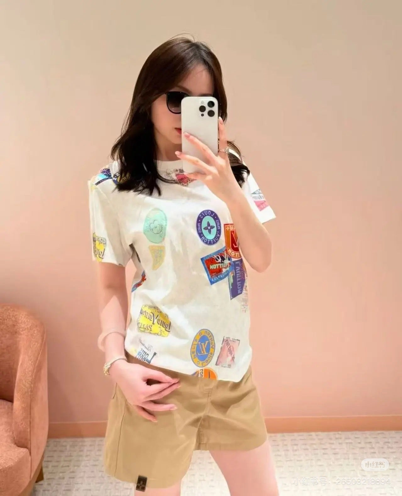 체인2호 / 루이비통 여성 반팔 티셔츠