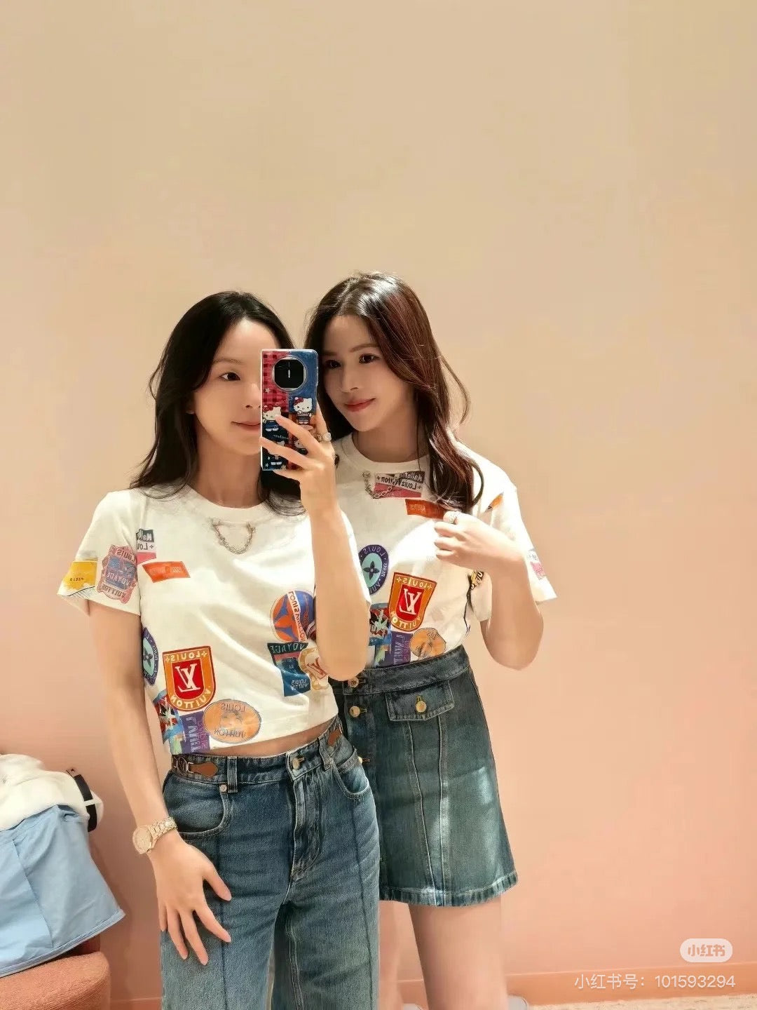 체인2호 / 루이비통 여성 반팔 티셔츠