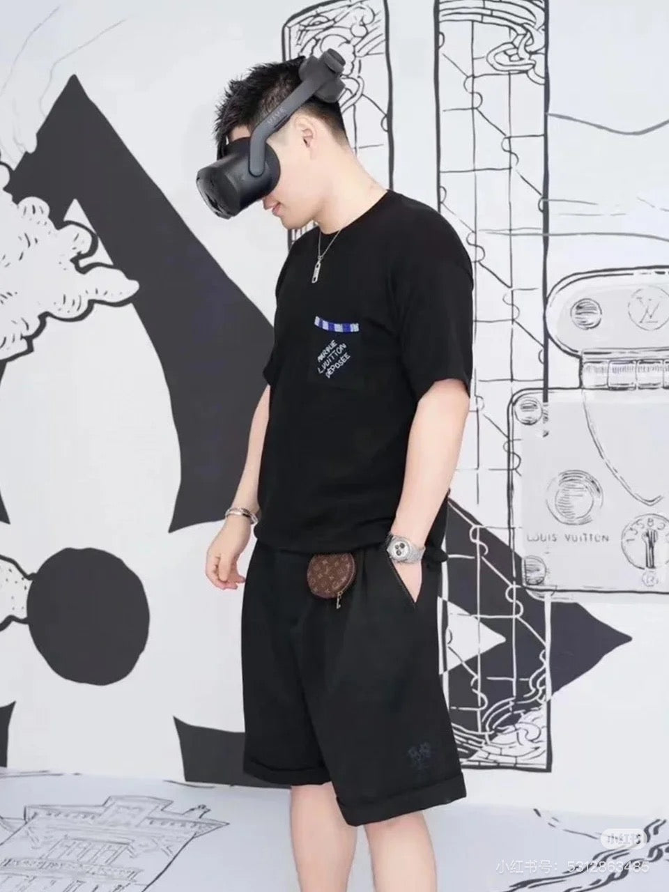 체인2호 / 루이비통 남성 여성 반팔 티셔츠