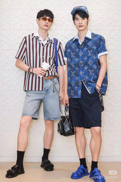 체인2호 / 루이비통 남성 반팔 셔츠
