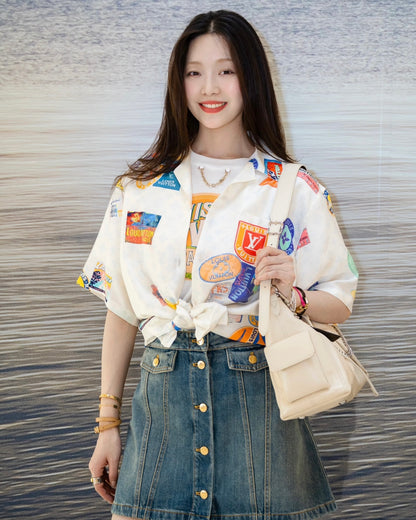 체인2호 / 루이비통 여성 반팔 티셔츠