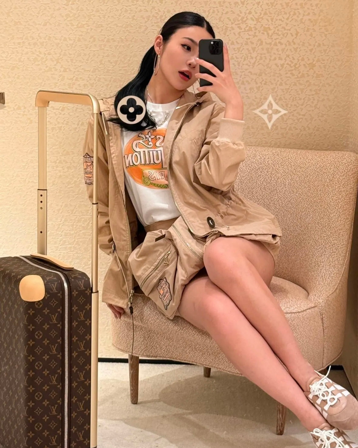체인2호 / 루이비통 여성 반팔 티셔츠