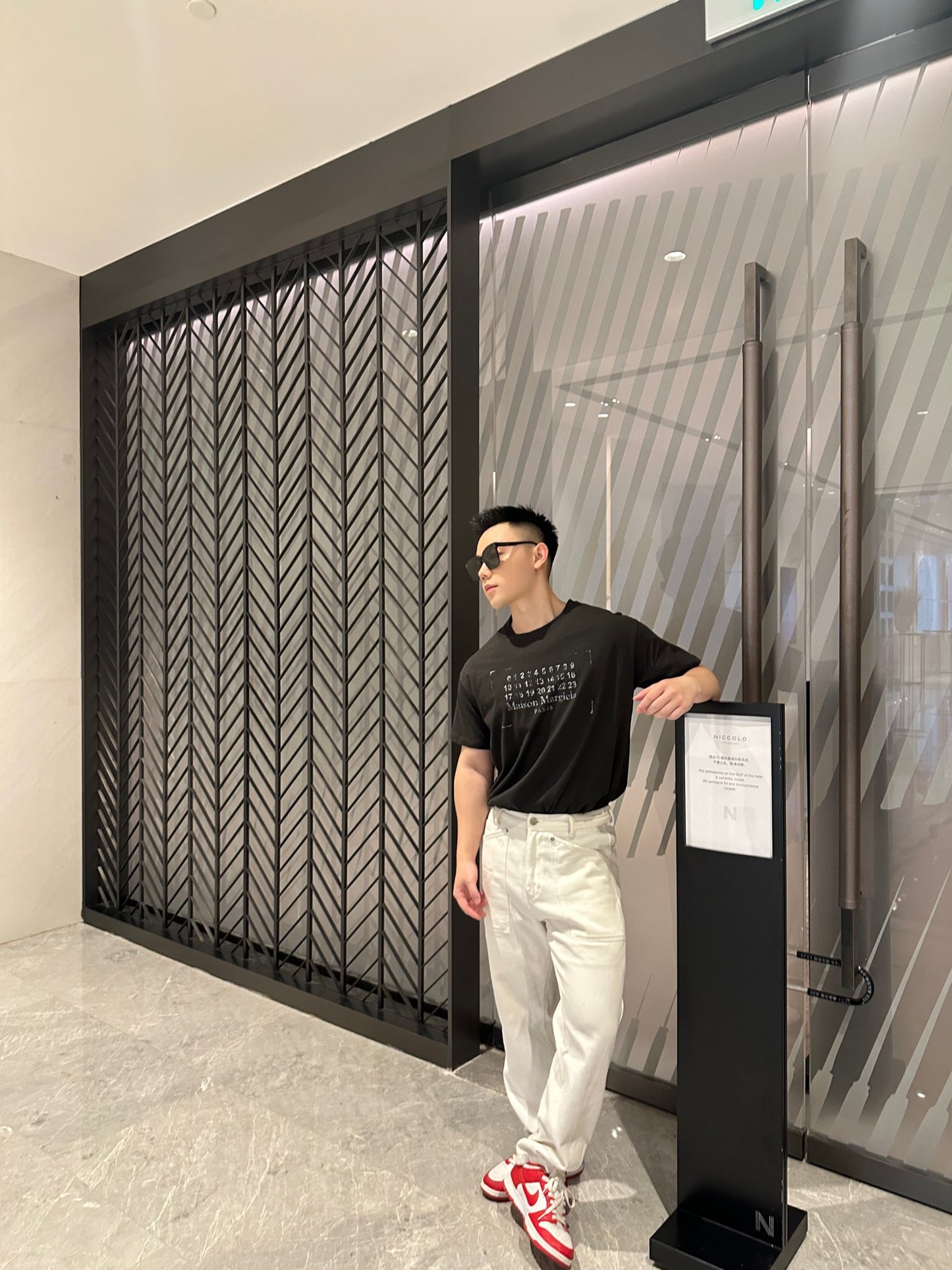 GTR / 메종마르지엘라 남성 반팔 티셔츠