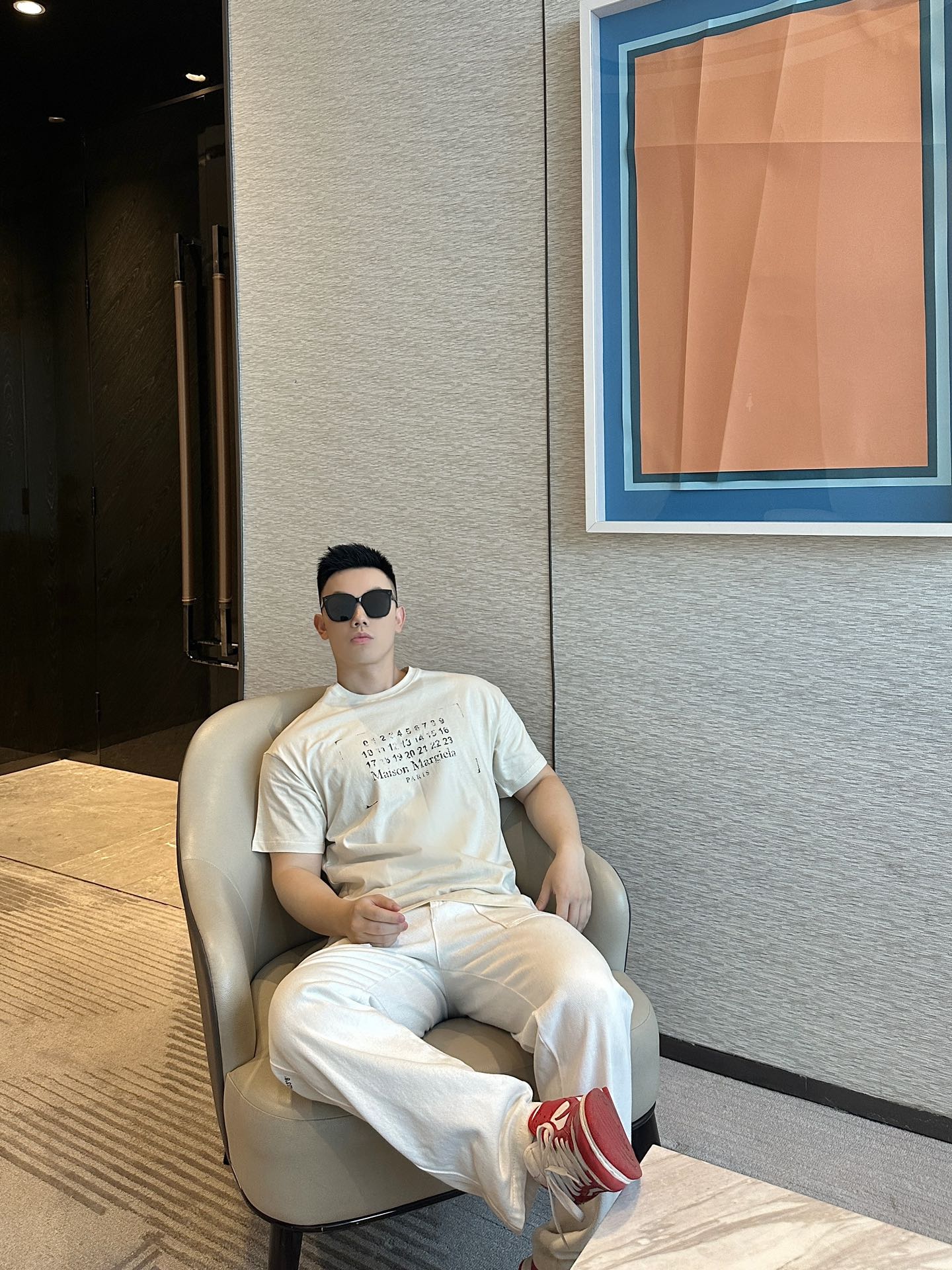 GTR / 메종마르지엘라 남성 반팔 티셔츠