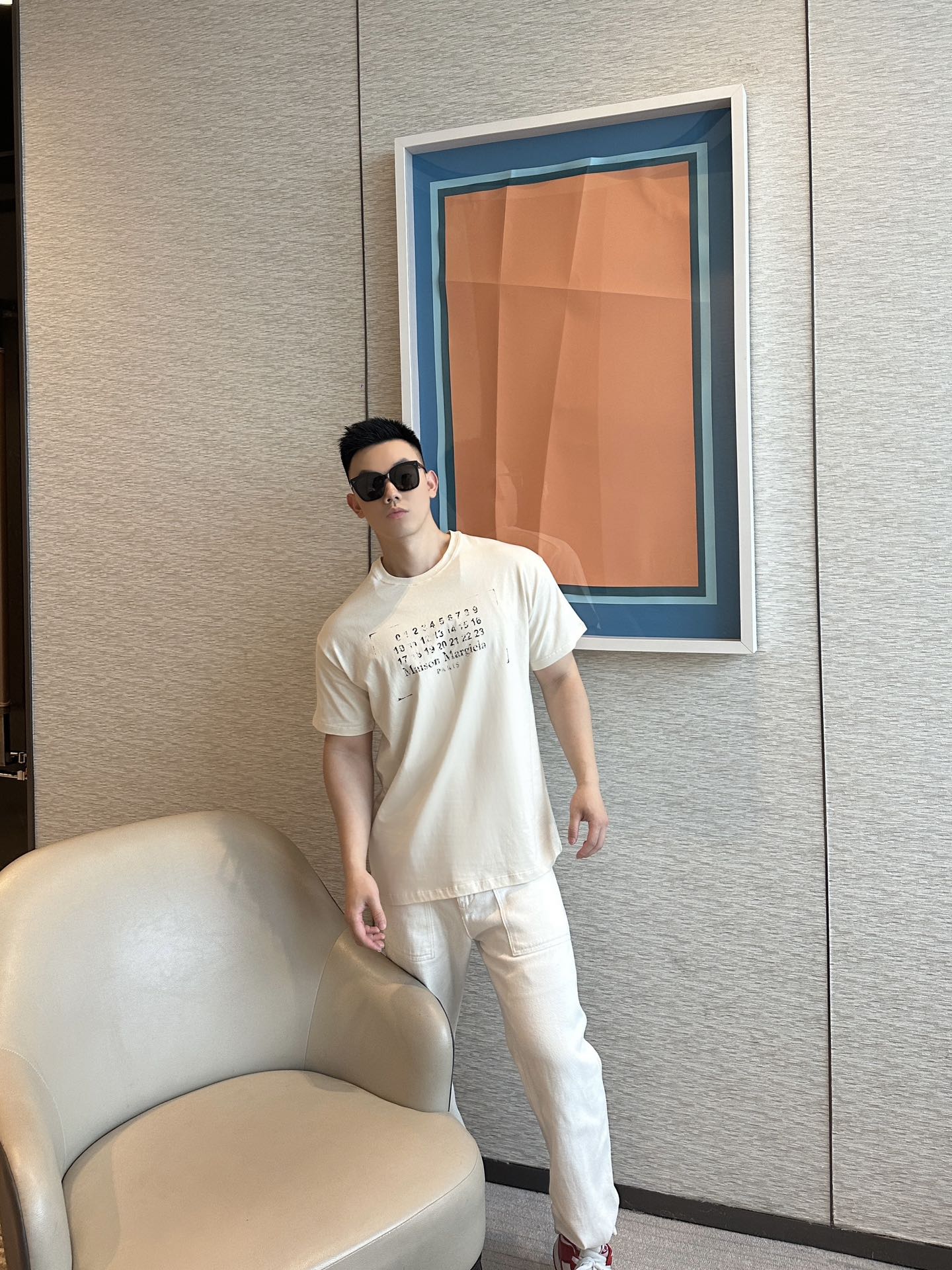 GTR / 메종마르지엘라 남성 반팔 티셔츠