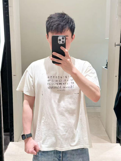 GTR / 메종마르지엘라 남성 반팔 티셔츠