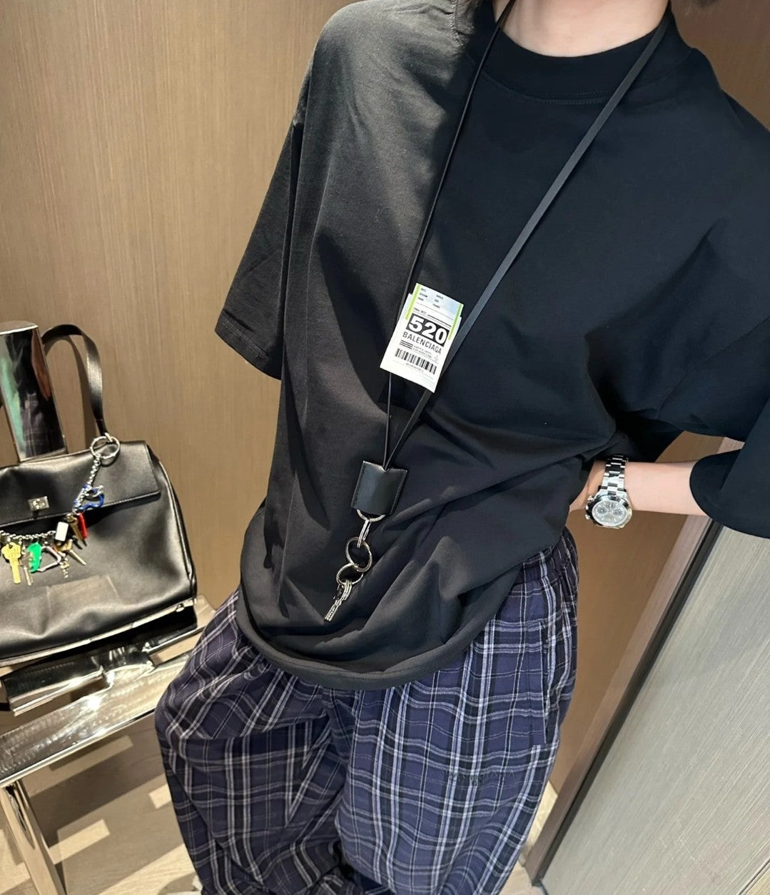 GTR / 발렌시아가 남성 여성 반팔 티셔츠
