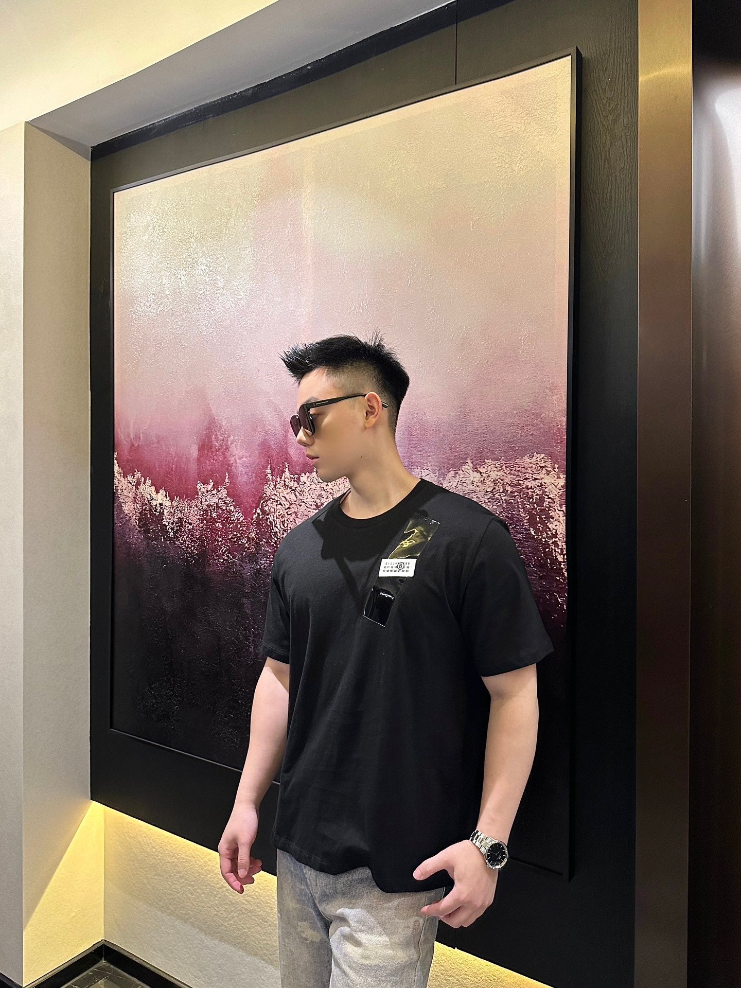 GTR / 메종마르지엘라 남성 반팔 티셔츠