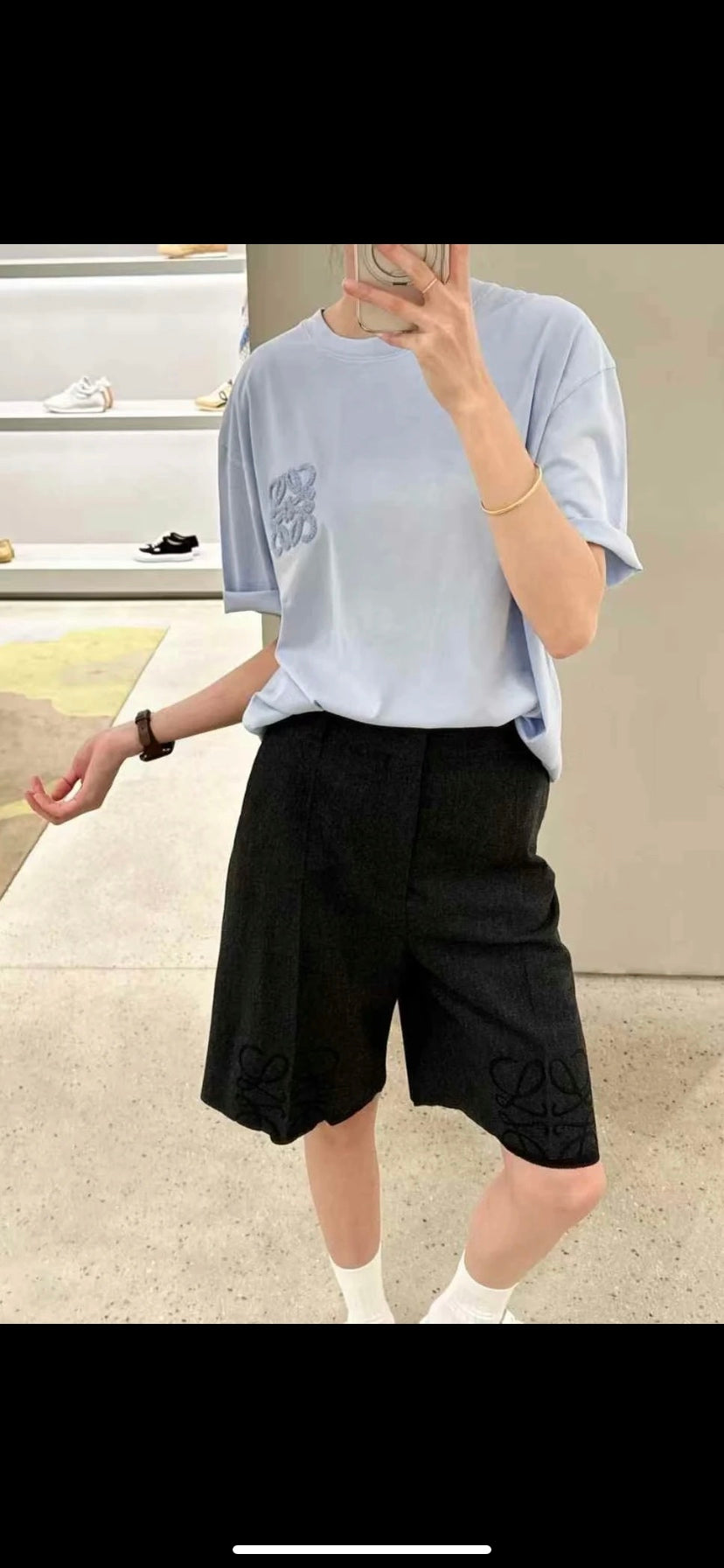 GTR / 로에베 남성 여성 반팔 티셔츠