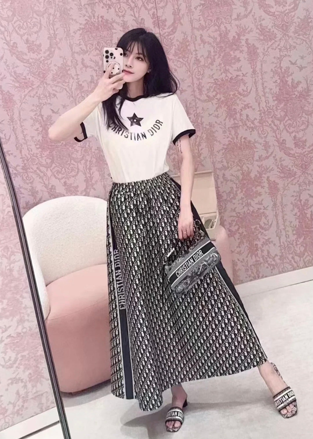 TJ셀러 / 디올 여성 반팔 티셔츠