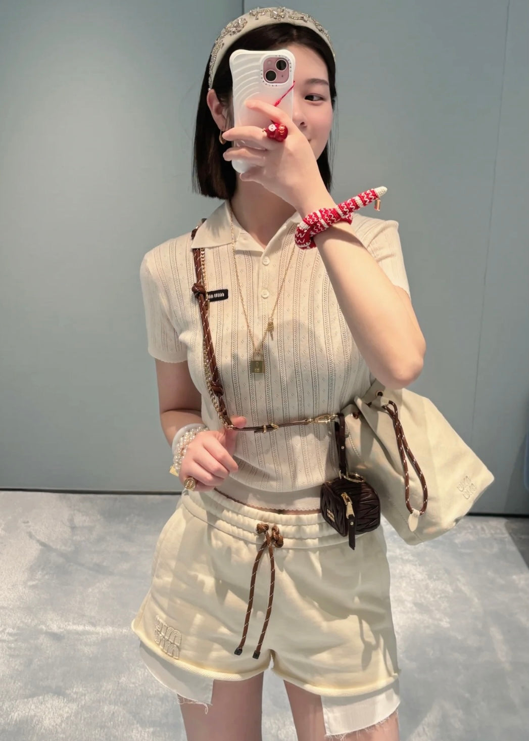 TJ셀러 / 미우미우 여성 반바지