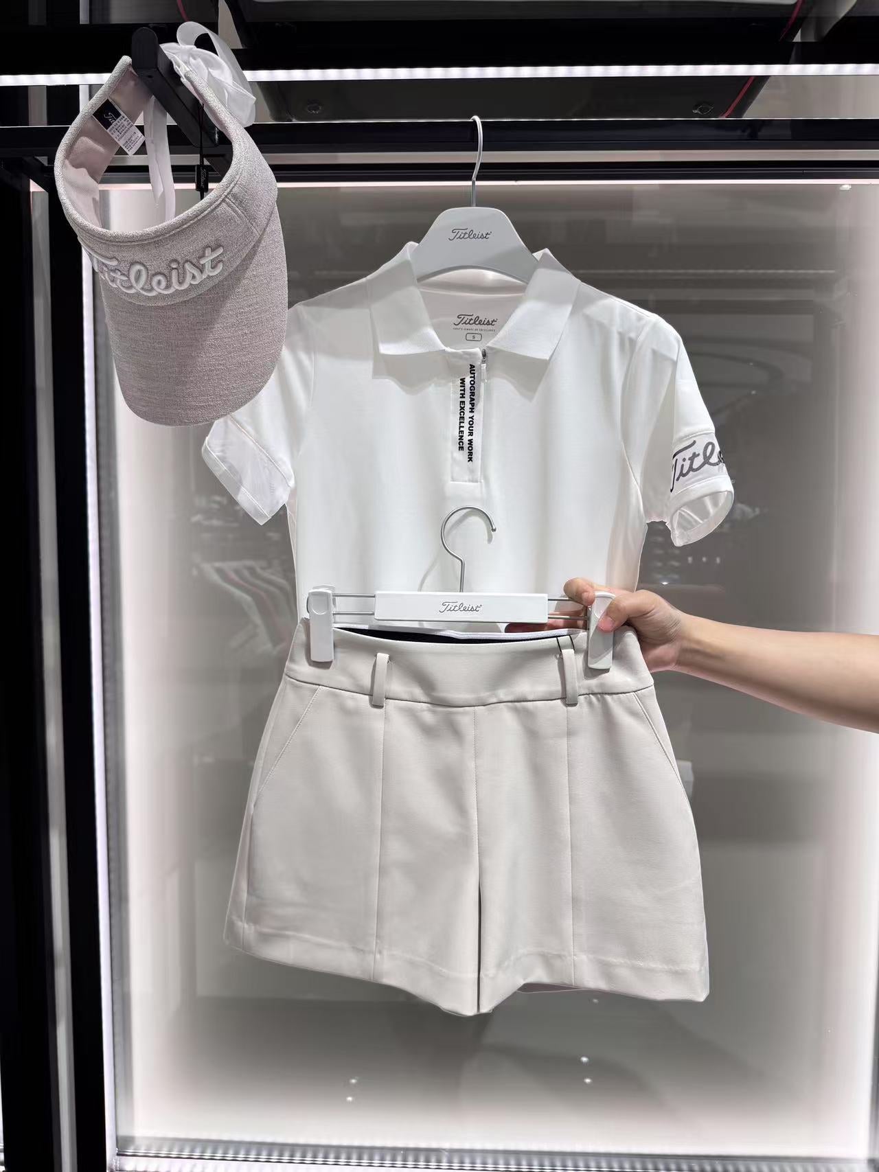 마이골프 / Titleist 여성 반팔 셔츠