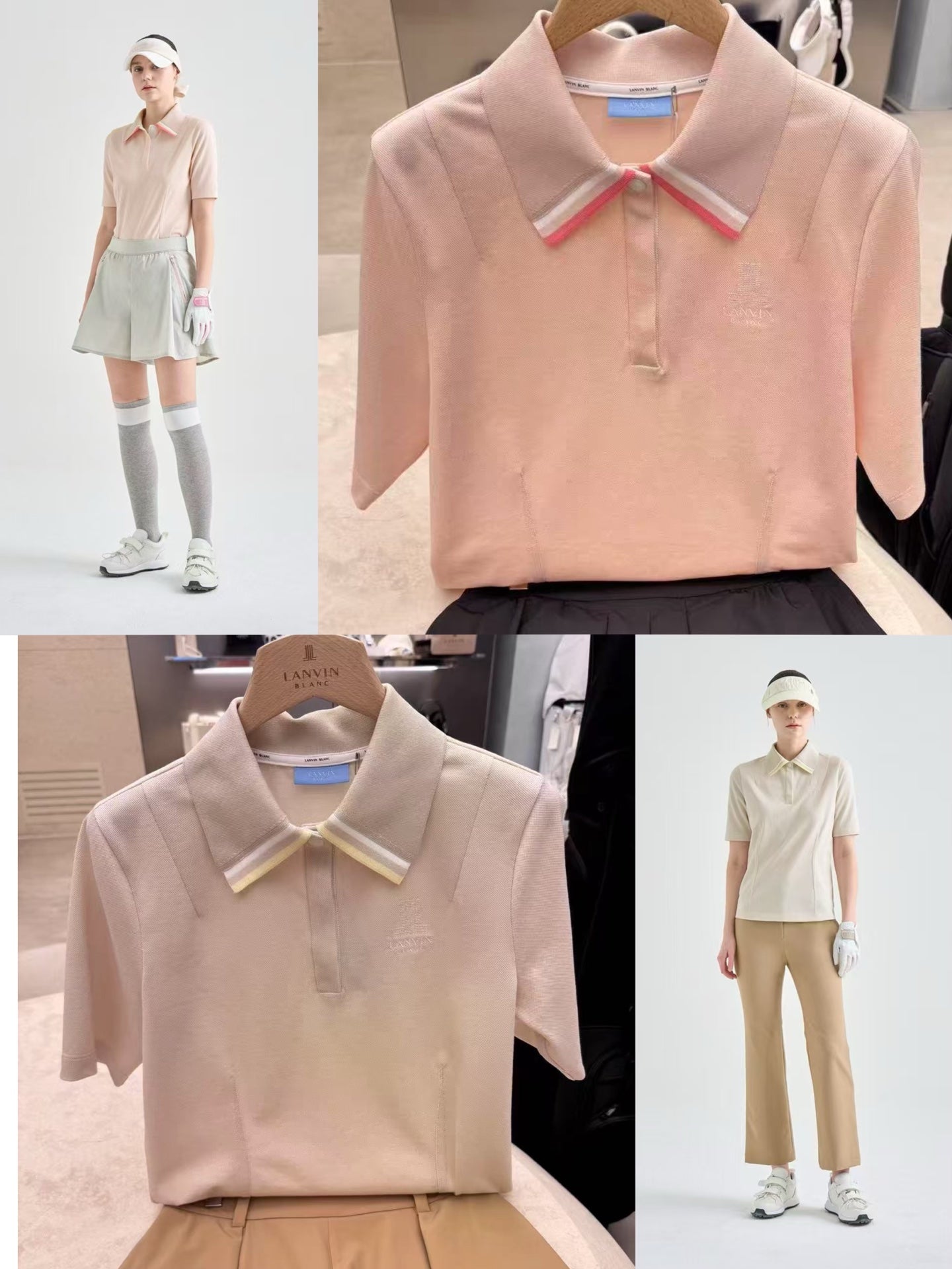 마이골프 / LANVINBLANC  여성 반팔 티셔츠