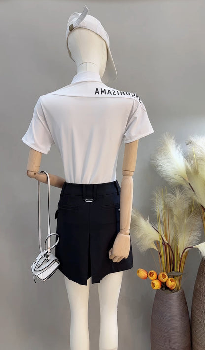 마이골프 / AMAZINGCRE 여성 반팔 셔츠