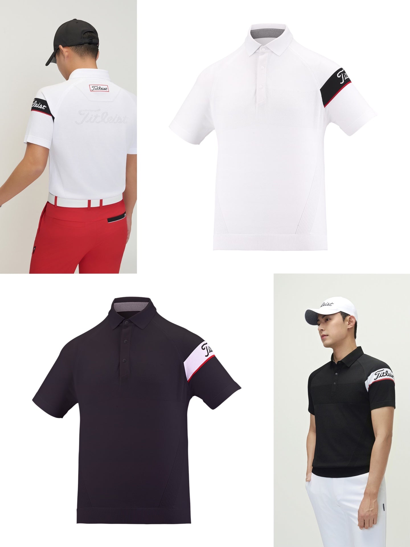 마이골프 / Titleist 남성 반팔 셔츠