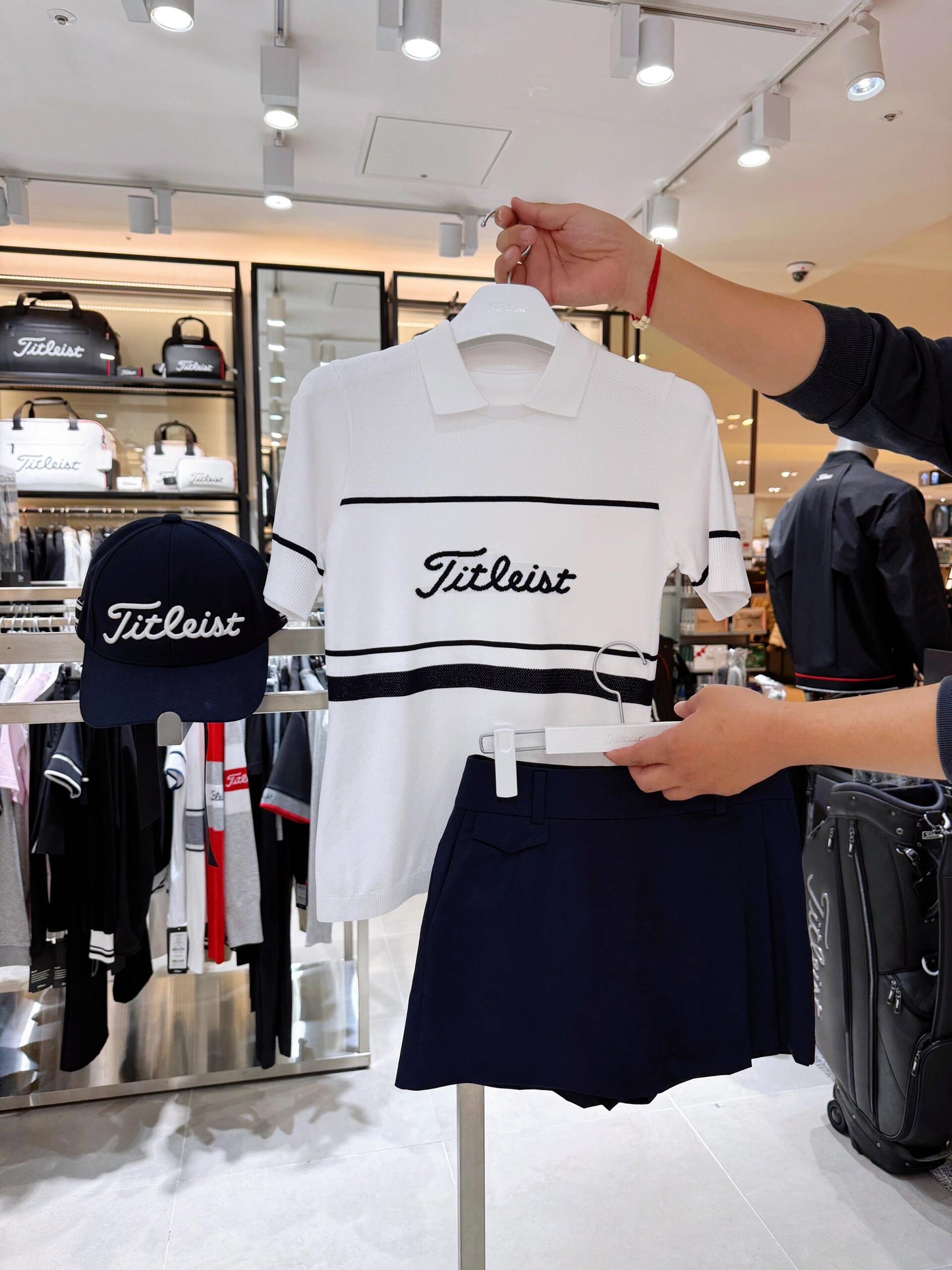 마이골프 / Titleist 여성 반팔 셔츠