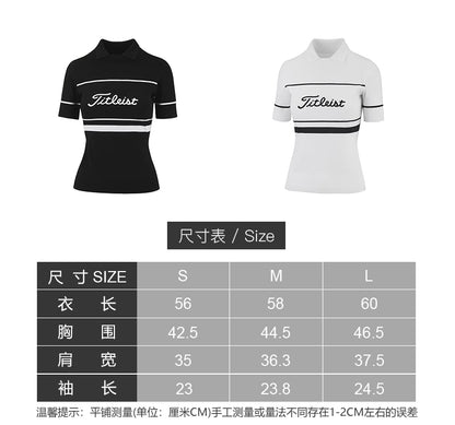 마이골프 / Titleist 여성 반팔 셔츠