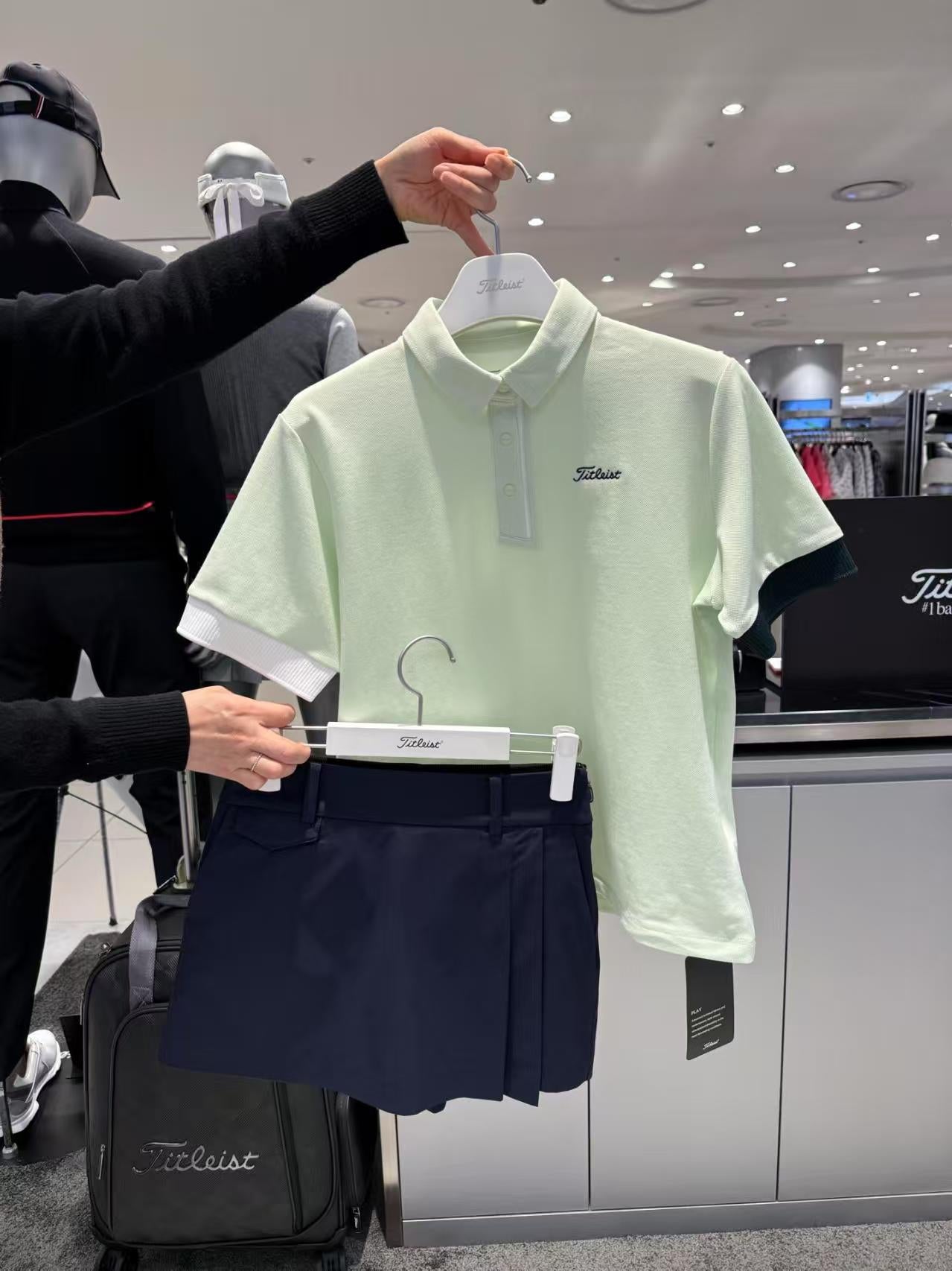 마이골프 / Titleist 여성 반팔 셔츠