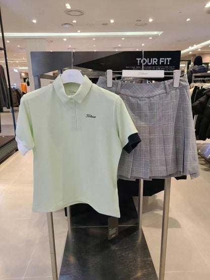 마이골프 / Titleist 여성 반팔 셔츠