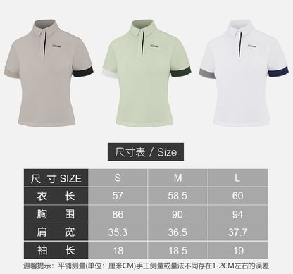 마이골프 / Titleist 여성 반팔 셔츠
