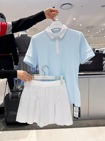마이골프 / Titleist 여성 반팔 셔츠
