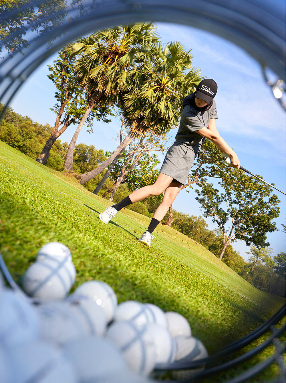 마이골프 / Titleist 여성 상하의 세트