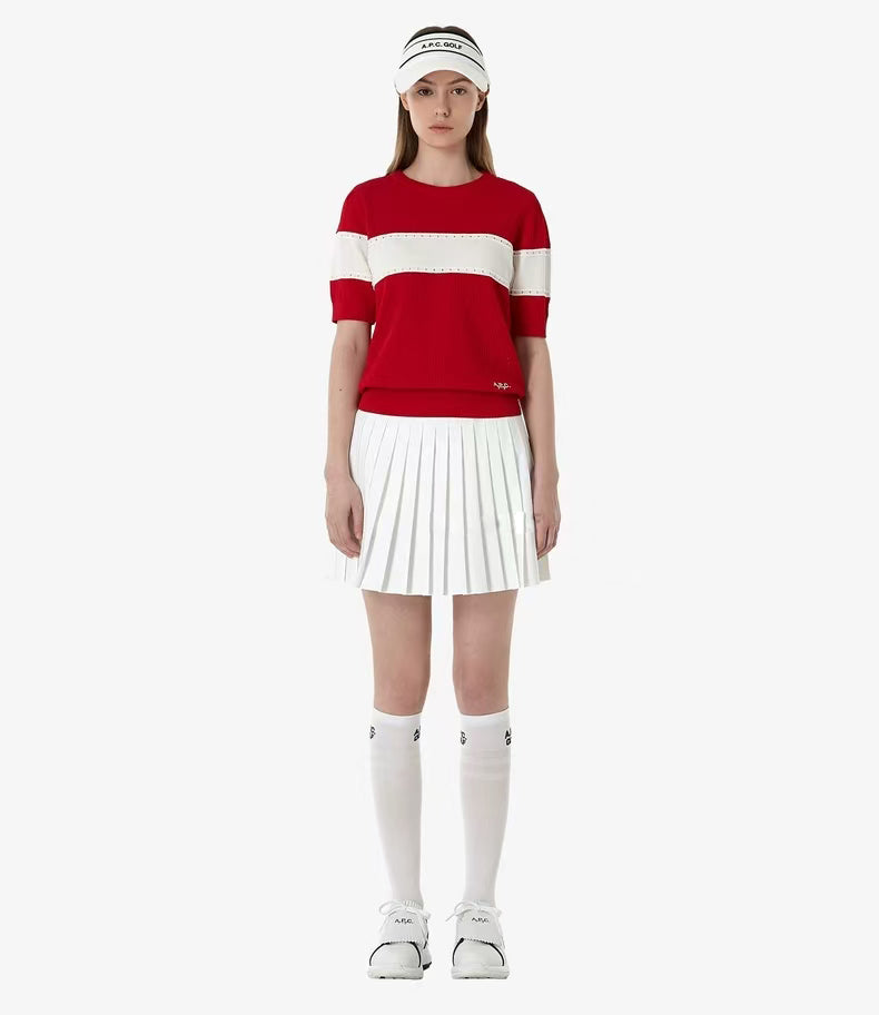 마이골프 / APC GOL 여성 니트 반팔