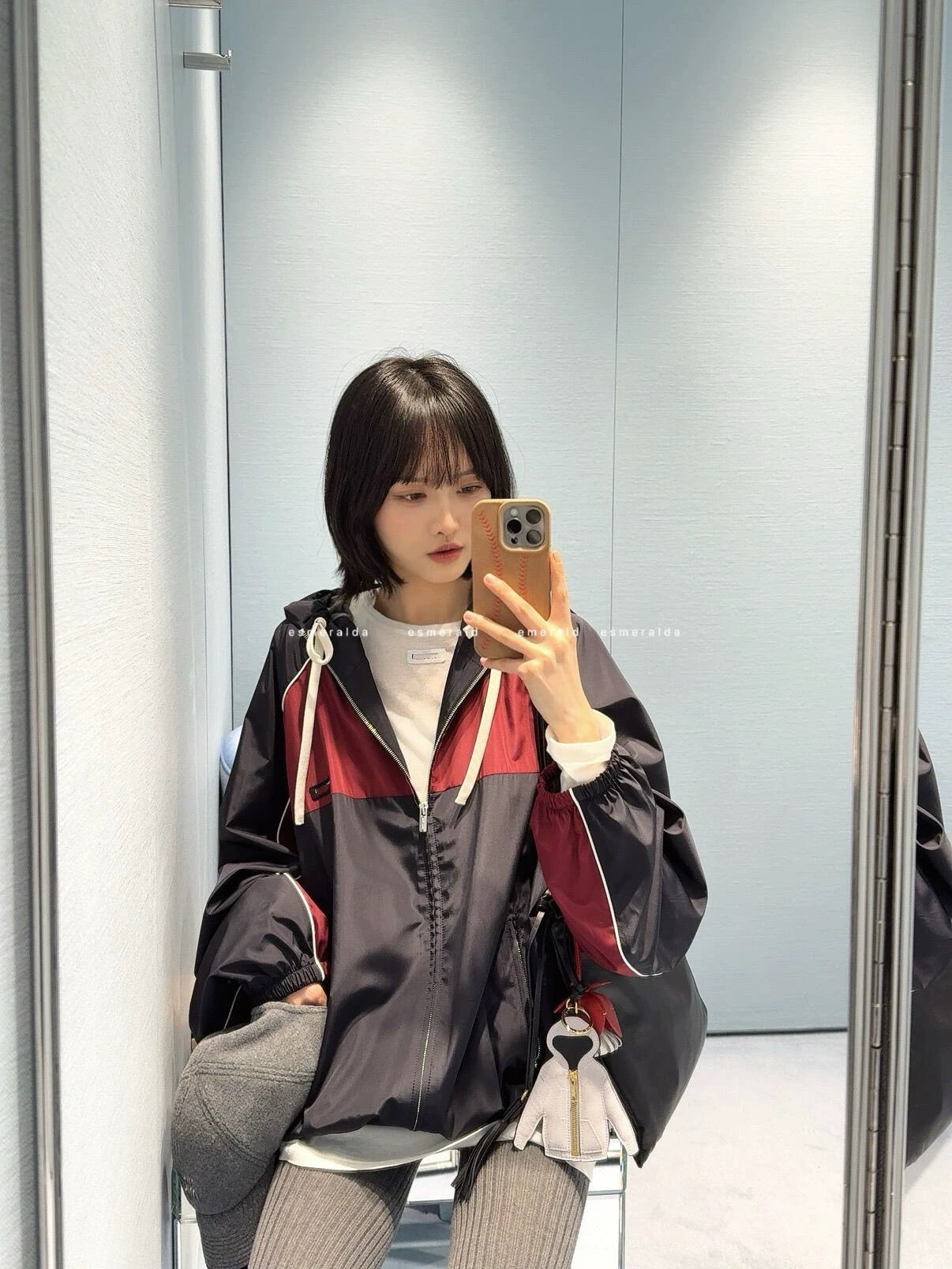 BVG / 미우미우 여성 후드 자켓