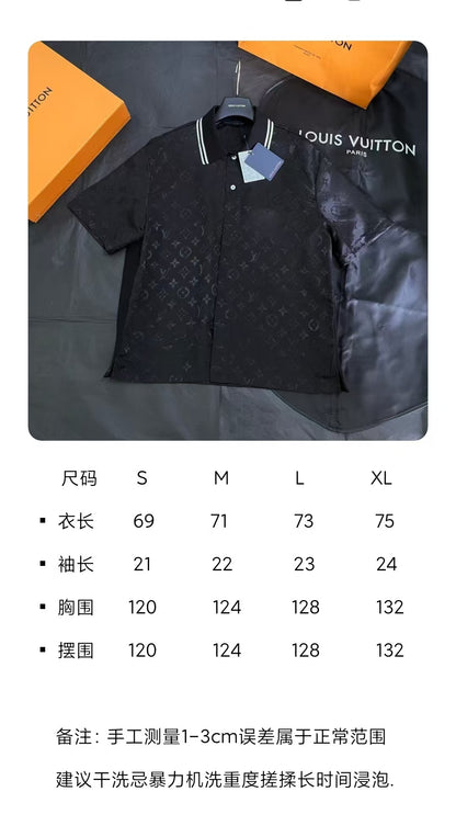 BVG / 루이비통 남성 반팔 셔츠