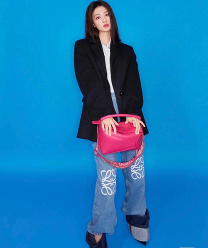 BVG / 로에베 남성 여성 청바지